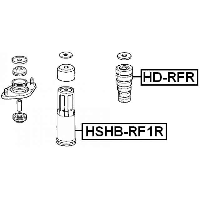 FEBEST HD-RFR