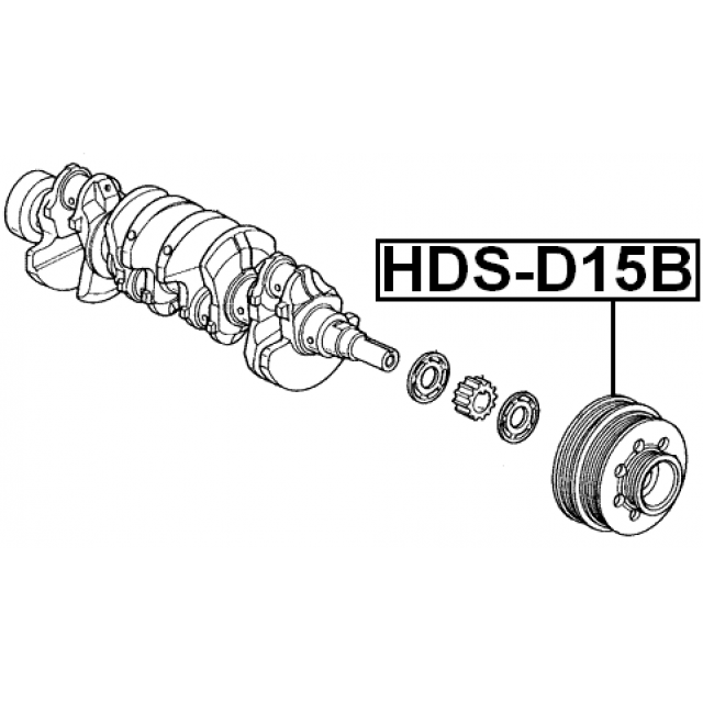 FEBEST HDS-D15B