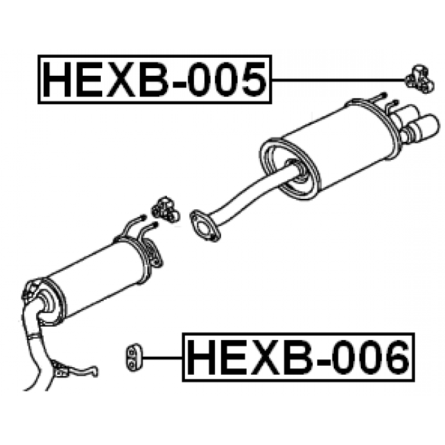 FEBEST HEXB-006
