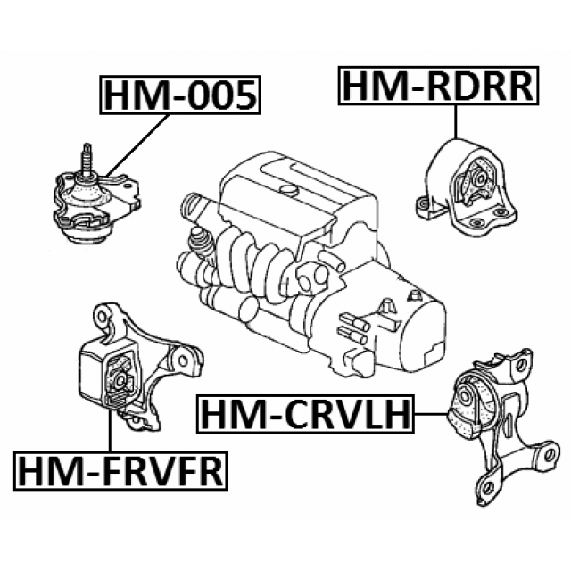 FEBEST HM-CRVLH