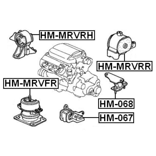 FEBEST HM-MRVRH
