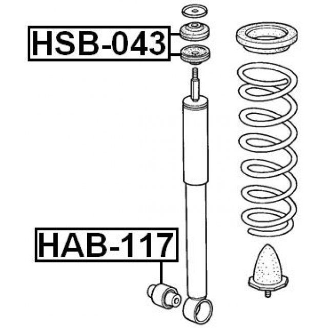 FEBEST HSB-043