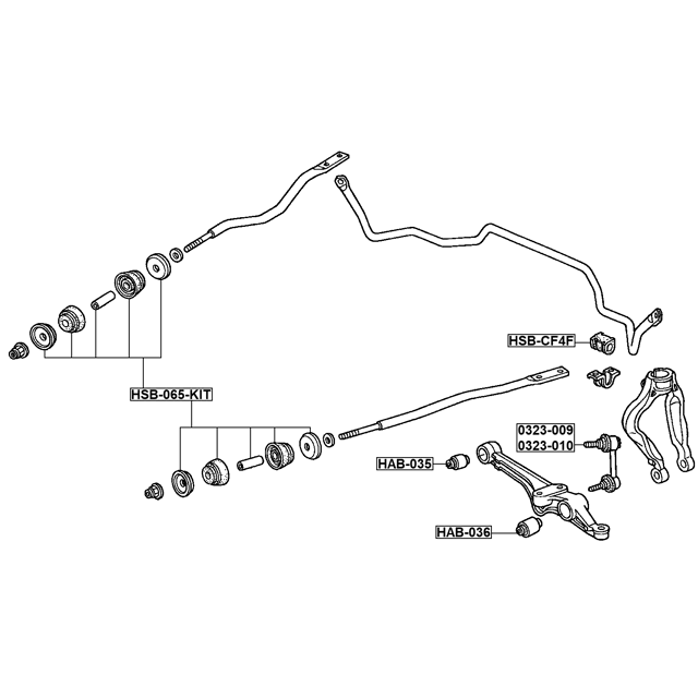 FEBEST HSB-065-KIT
