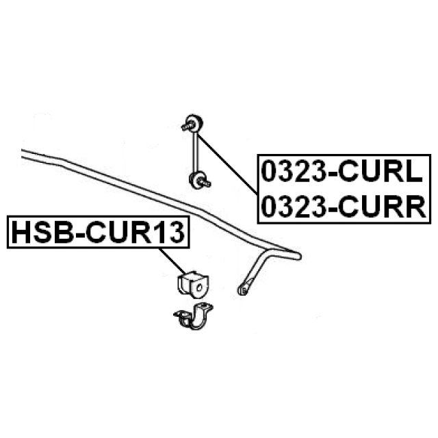 FEBEST HSB-CUR13