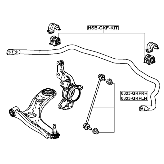 FEBEST HSB-GKF-KIT