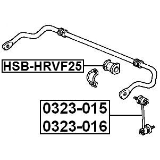FEBEST HSB-HRVF25