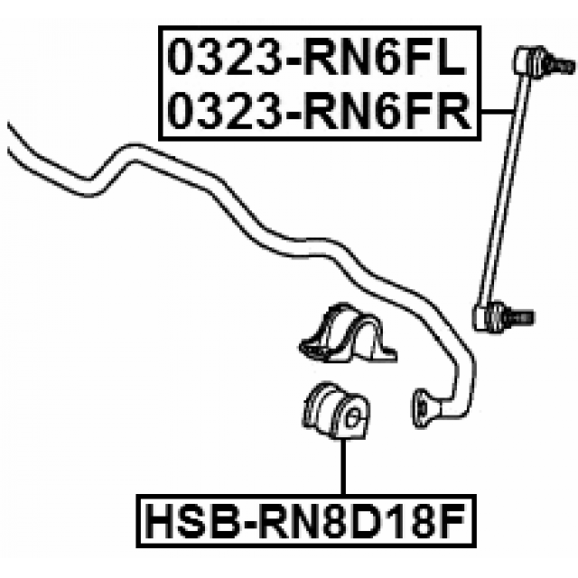 FEBEST HSB-RN8D18F