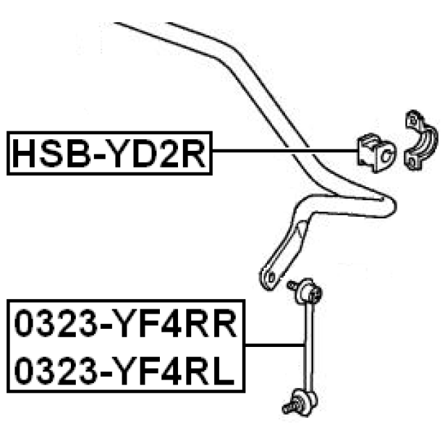 FEBEST HSB-YD2R