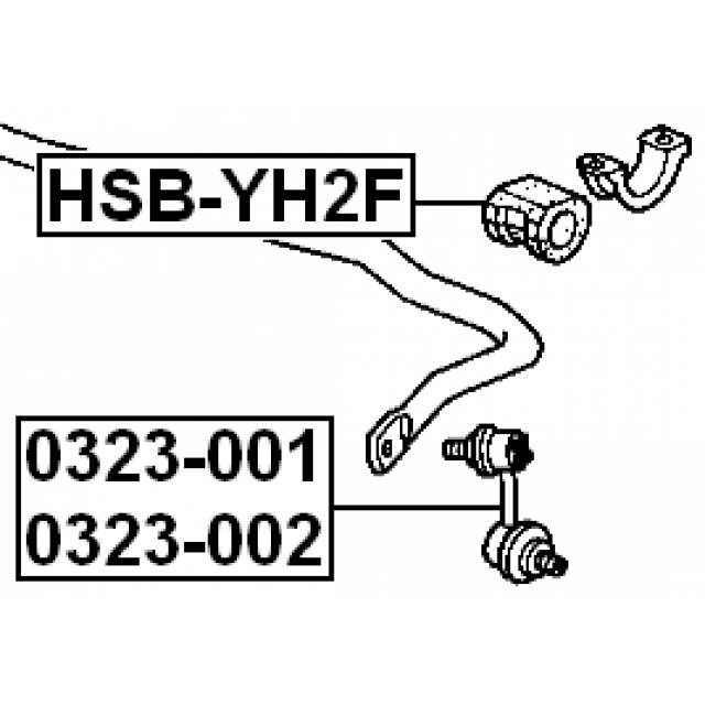 FEBEST HSB-YH2F