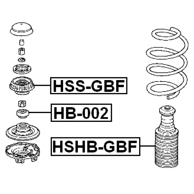 FEBEST HSHB-GBF