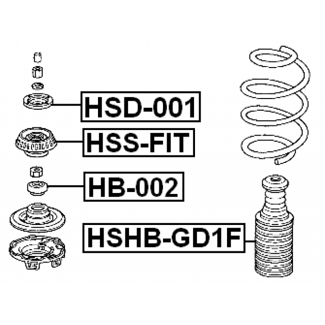 FEBEST HSHB-GD1F