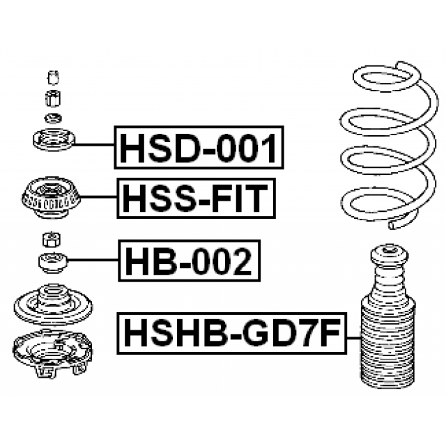 FEBEST HSHB-GD7F