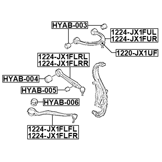 FEBEST HYAB-005