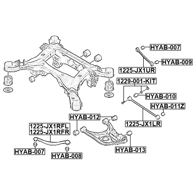 FEBEST HYAB-009