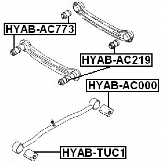 FEBEST HYAB-AC219