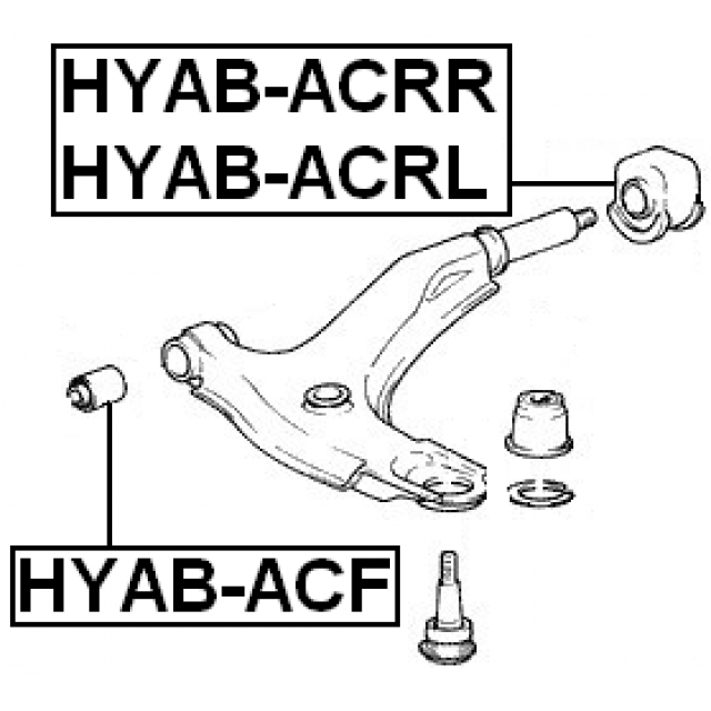 FEBEST HYAB-ACRR