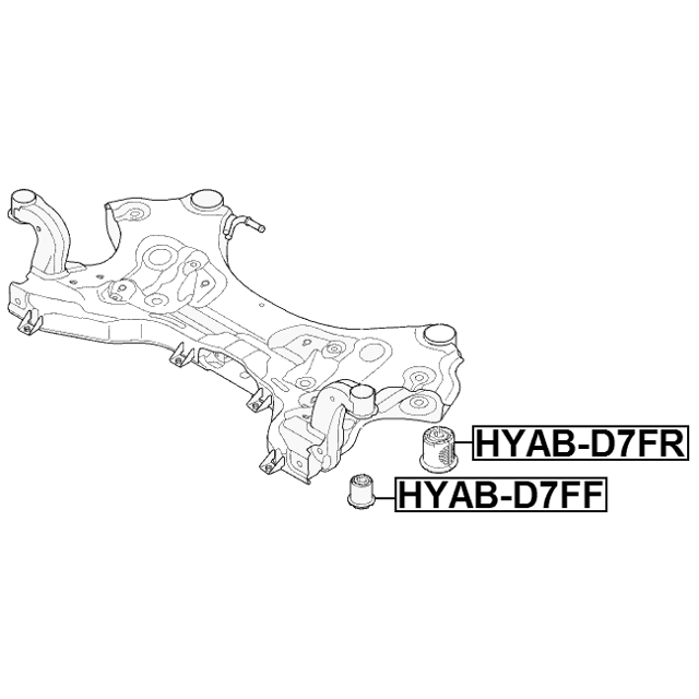 FEBEST HYAB-D7FF