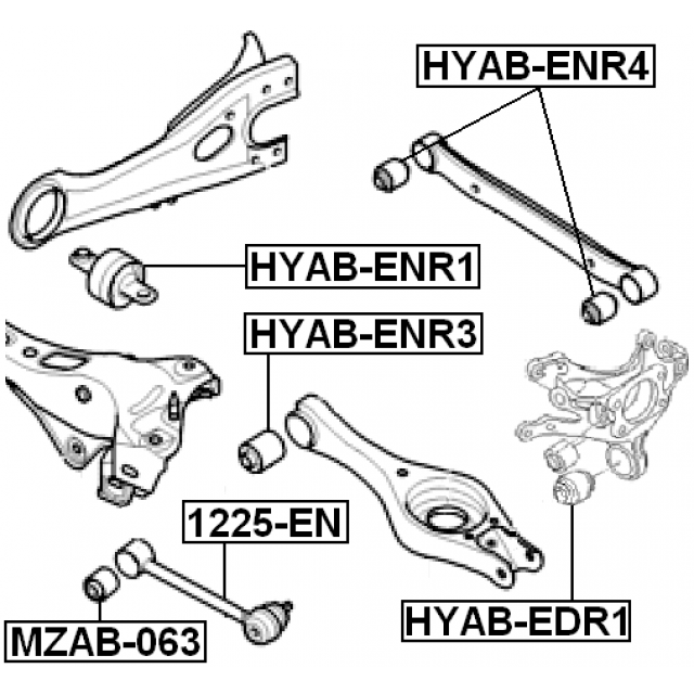 FEBEST HYAB-ENR3