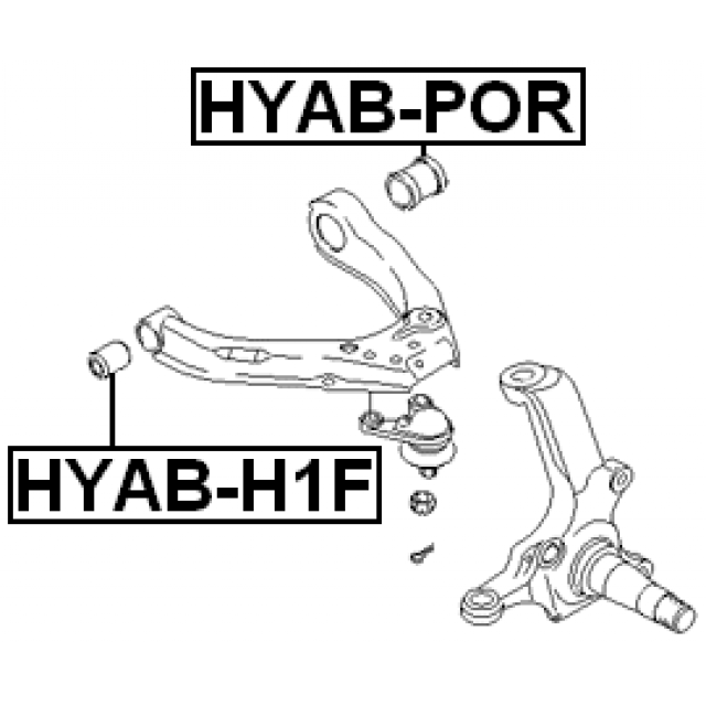 FEBEST HYAB-H1F