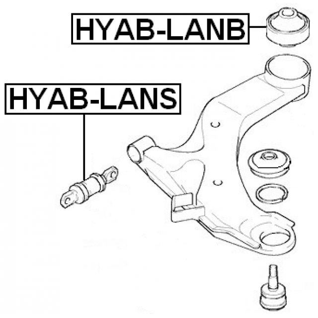 FEBEST HYAB-LANB