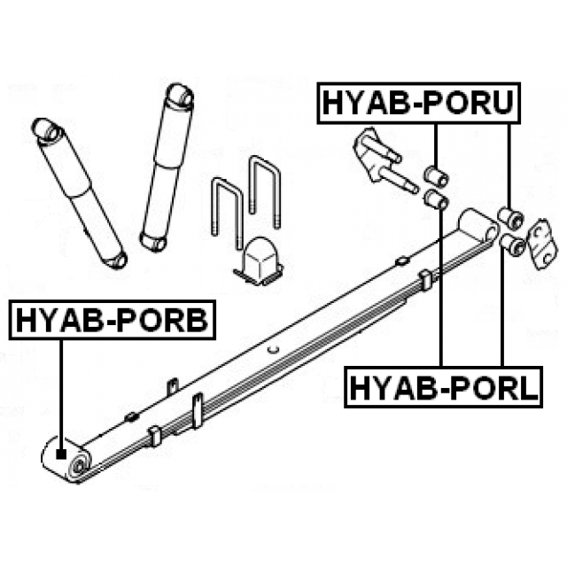 FEBEST HYAB-PORB