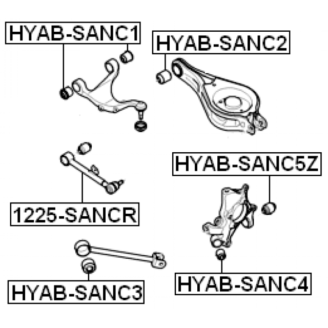 FEBEST HYAB-SANC1