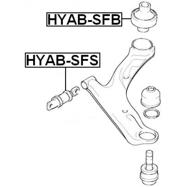 FEBEST HYAB-SFB