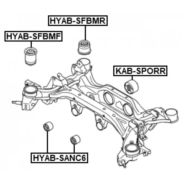 FEBEST HYAB-SFBMR