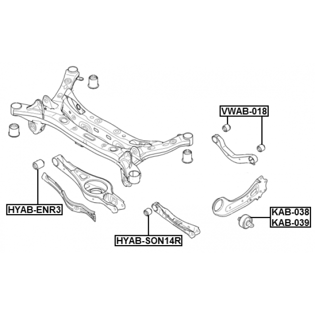 FEBEST HYAB-SON14R