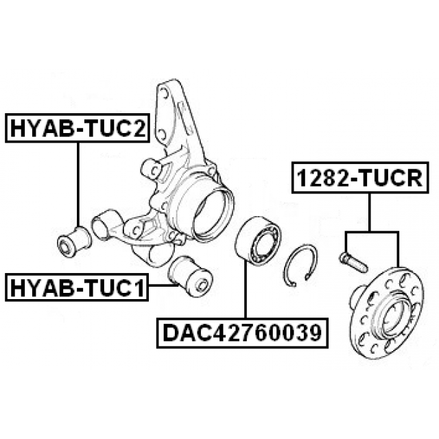 FEBEST HYAB-TUC1