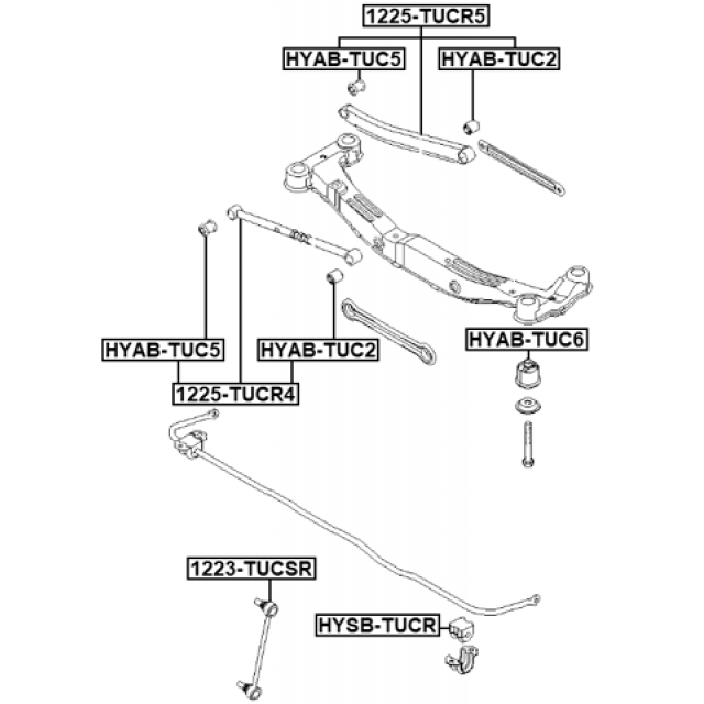 FEBEST HYAB-TUC2