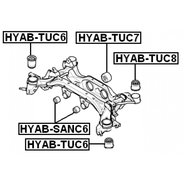 FEBEST HYAB-TUC7