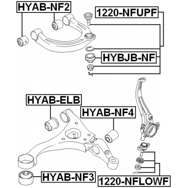 FEBEST HYBJB-NF