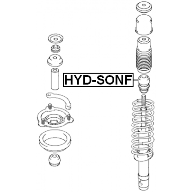 FEBEST HYD-SONF