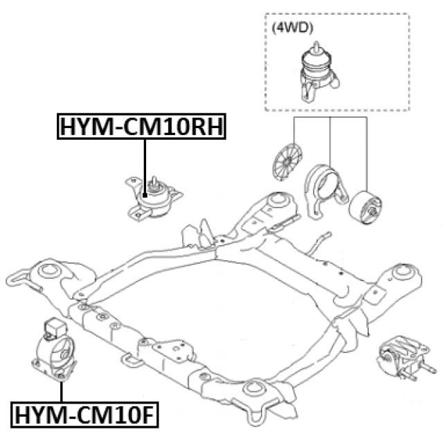 FEBEST HYM-CM10F