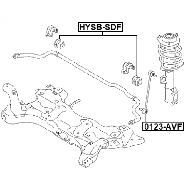 FEBEST HYSB-SDF
