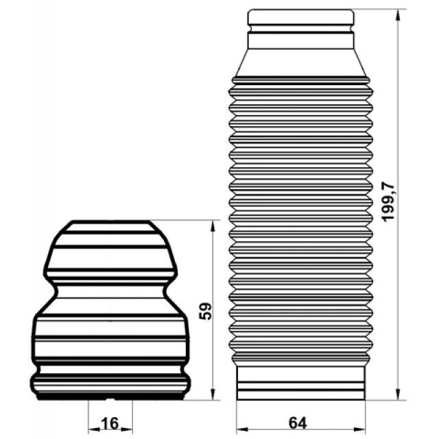 FEBEST HYSHB-IX20F-KIT