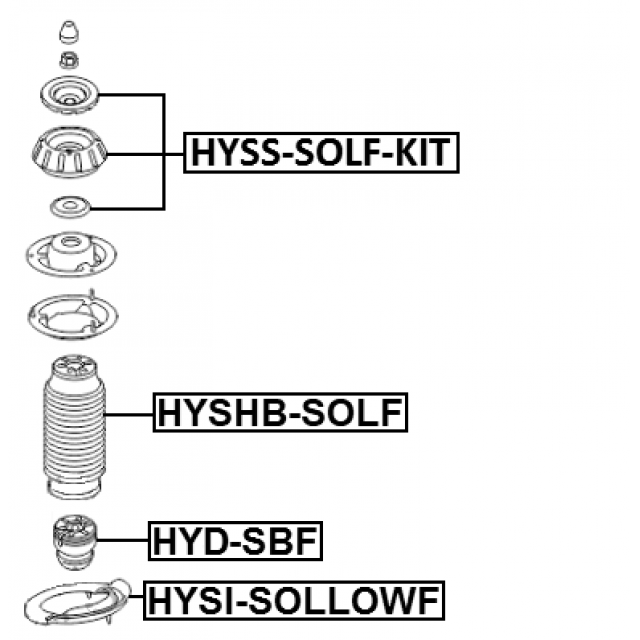 FEBEST HYSHB-SOLF