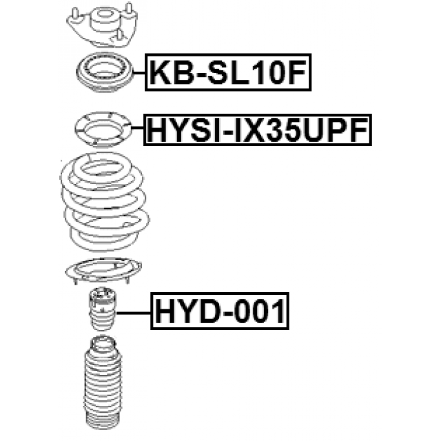 FEBEST HYSI-IX35UPF