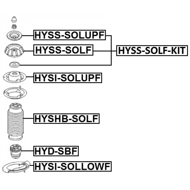 FEBEST HYSI-SOLUPF