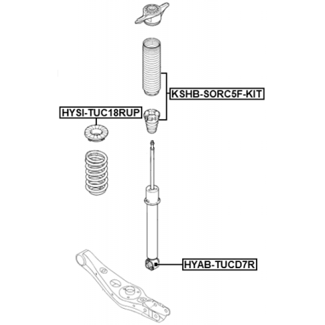 FEBEST HYSI-TUC18RUP