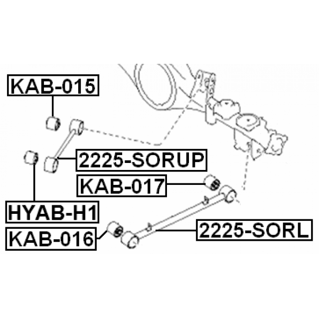 FEBEST KAB-017