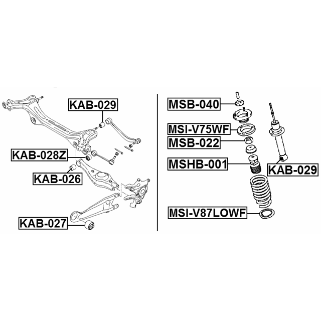 FEBEST KAB-029