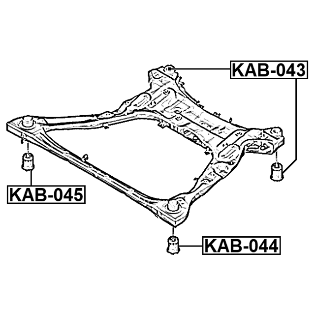 FEBEST KAB-043