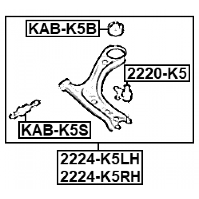 FEBEST KAB-K5S