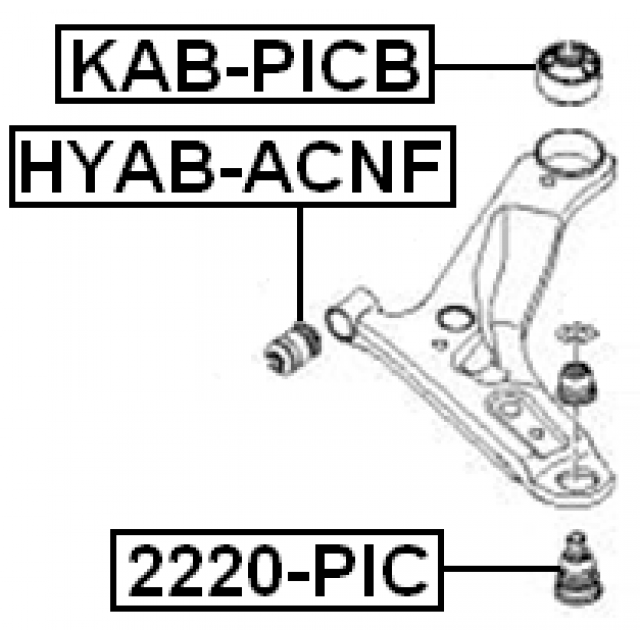 FEBEST KAB-PICB