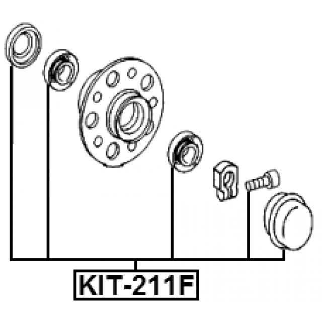 FEBEST KIT-211F