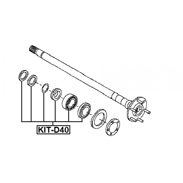 FEBEST KIT-D40