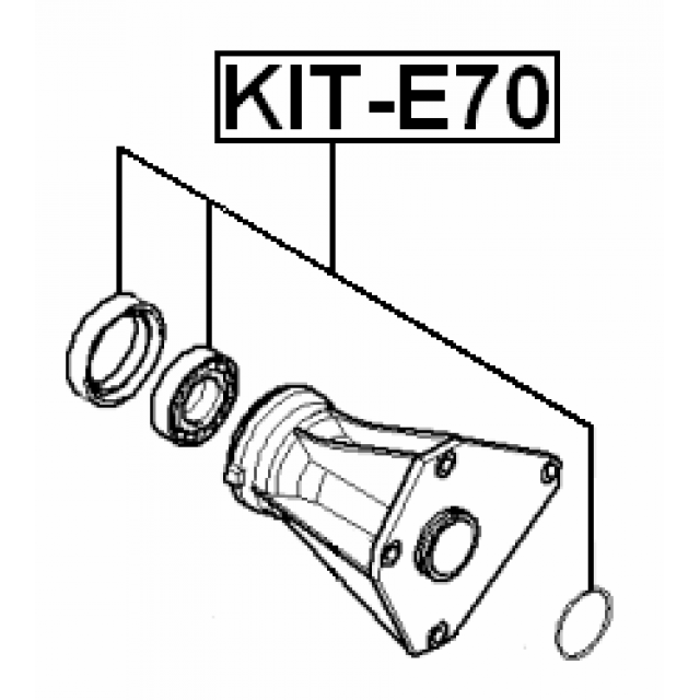 FEBEST KIT-E70