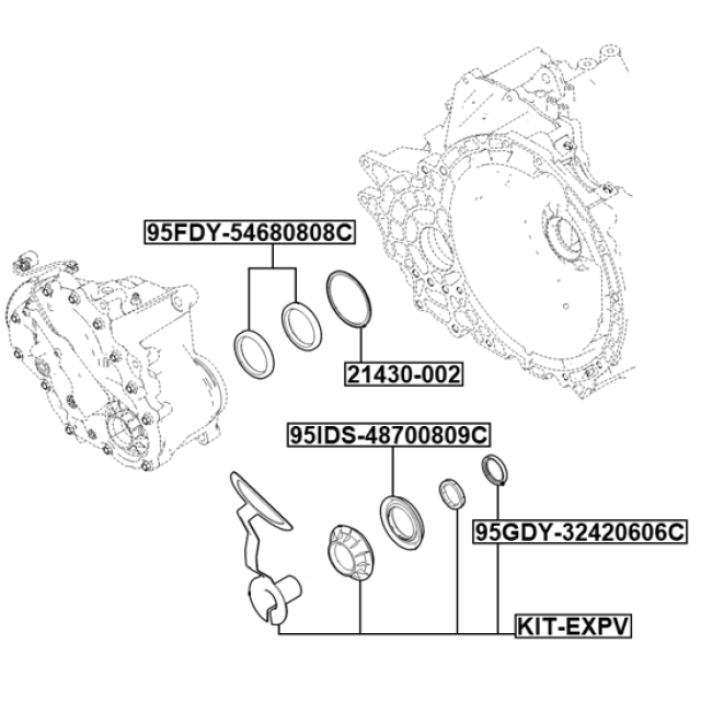 FEBEST KIT-EXPV
